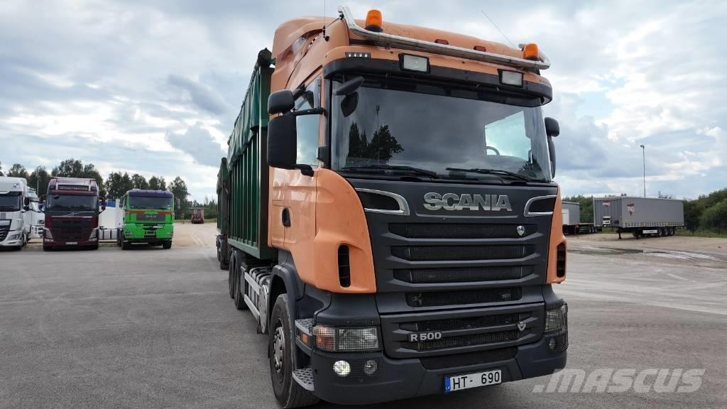 Scania R 500 شاحنات الرافعات