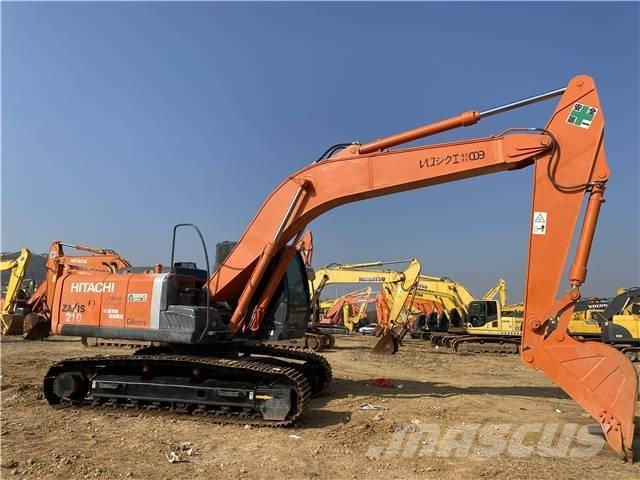 Hitachi zx210 حفارات زحافة