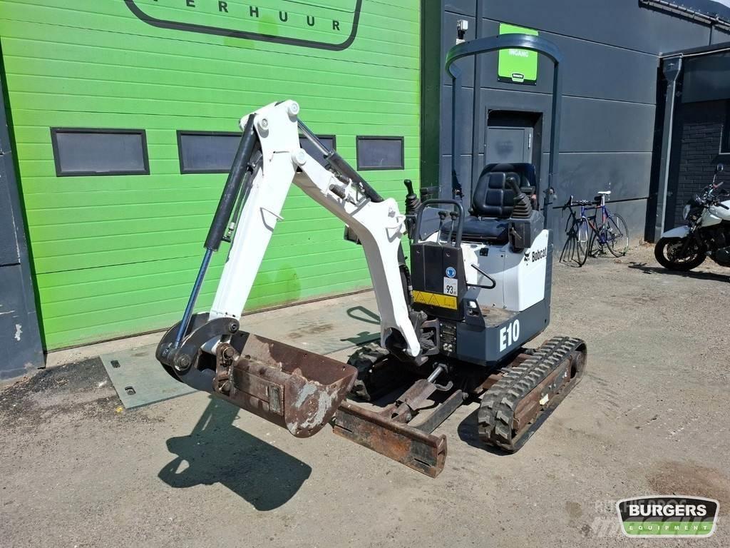 Bobcat E10 حفارات صغيرة أقل من 7 طن (حفارات صغيرة)