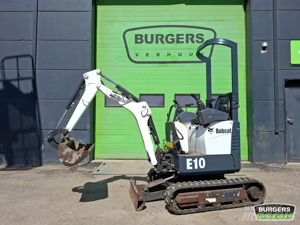 Bobcat E10 حفارات صغيرة أقل من 7 طن (حفارات صغيرة)