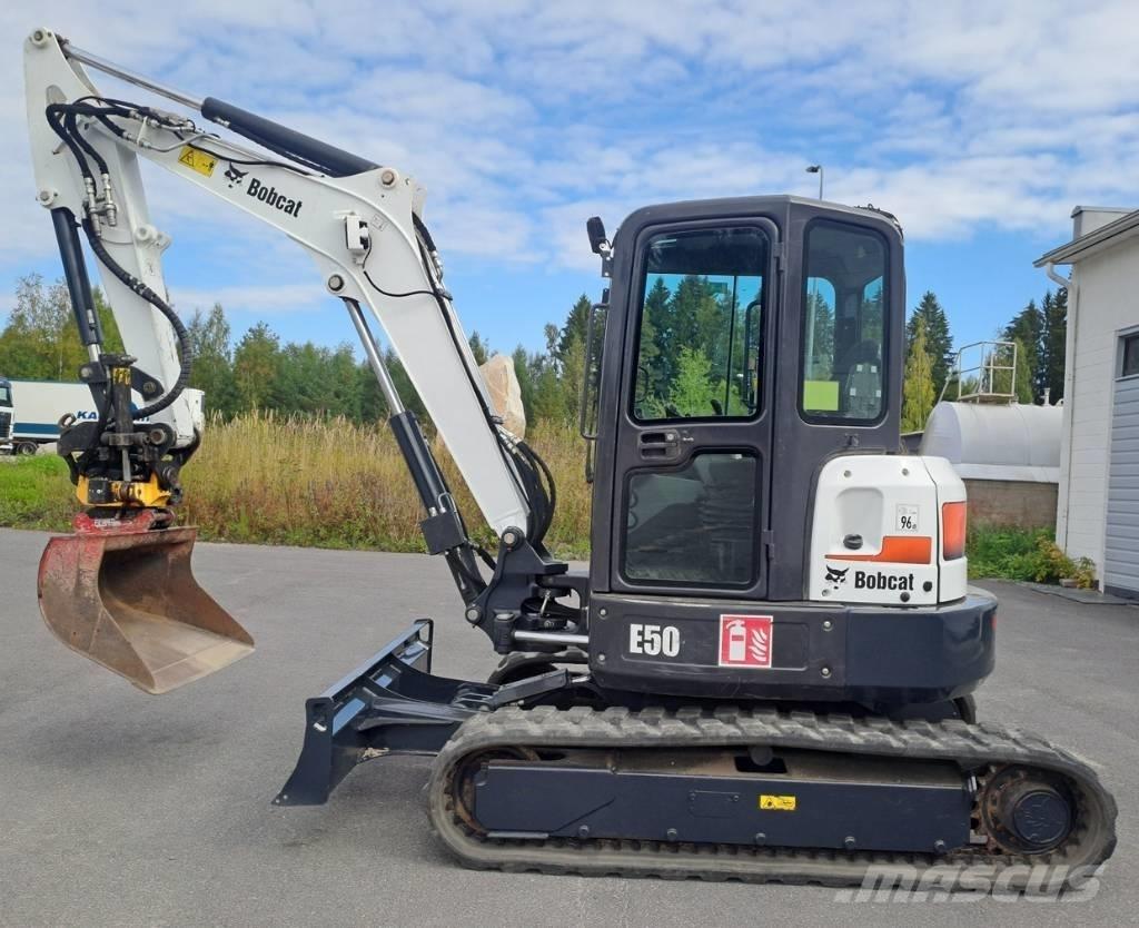 Bobcat E 50 حفارات صغيرة أقل من 7 طن (حفارات صغيرة)