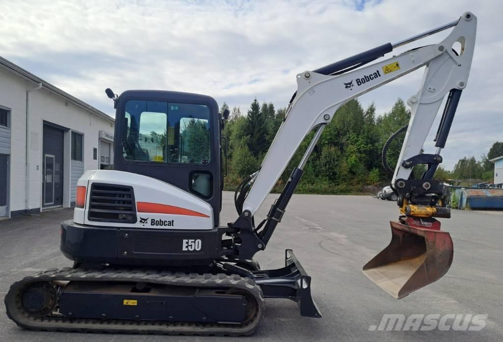 Bobcat E 50 حفارات صغيرة أقل من 7 طن (حفارات صغيرة)