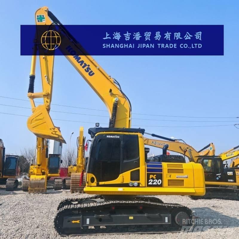 Komatsu PC 220 حفارات زحافة