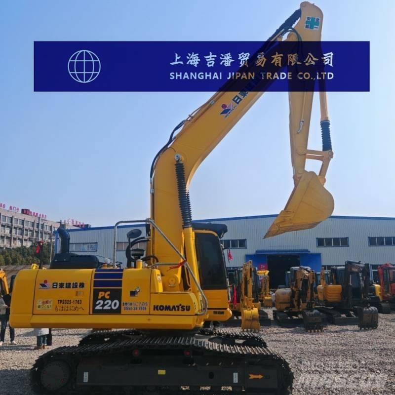 Komatsu PC 220 حفارات زحافة