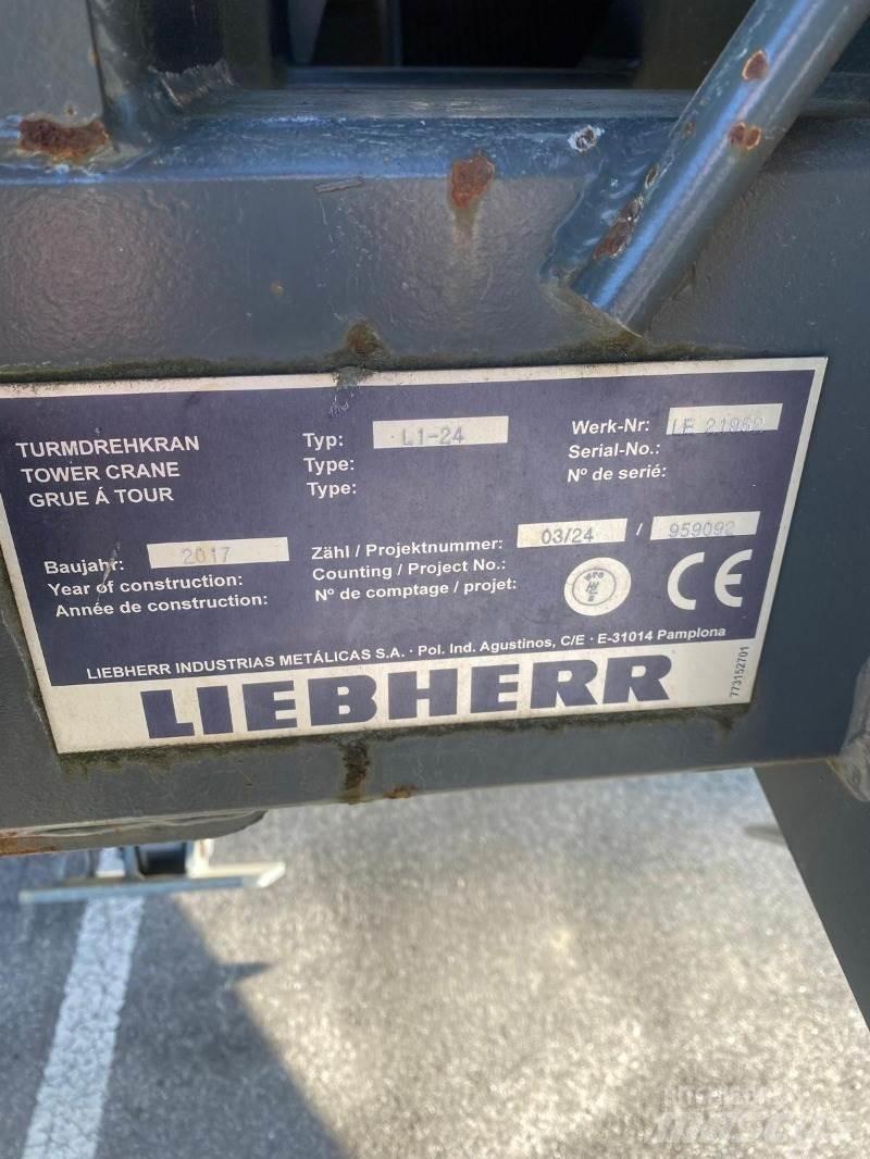 Liebherr L1-24 رافعات برجية