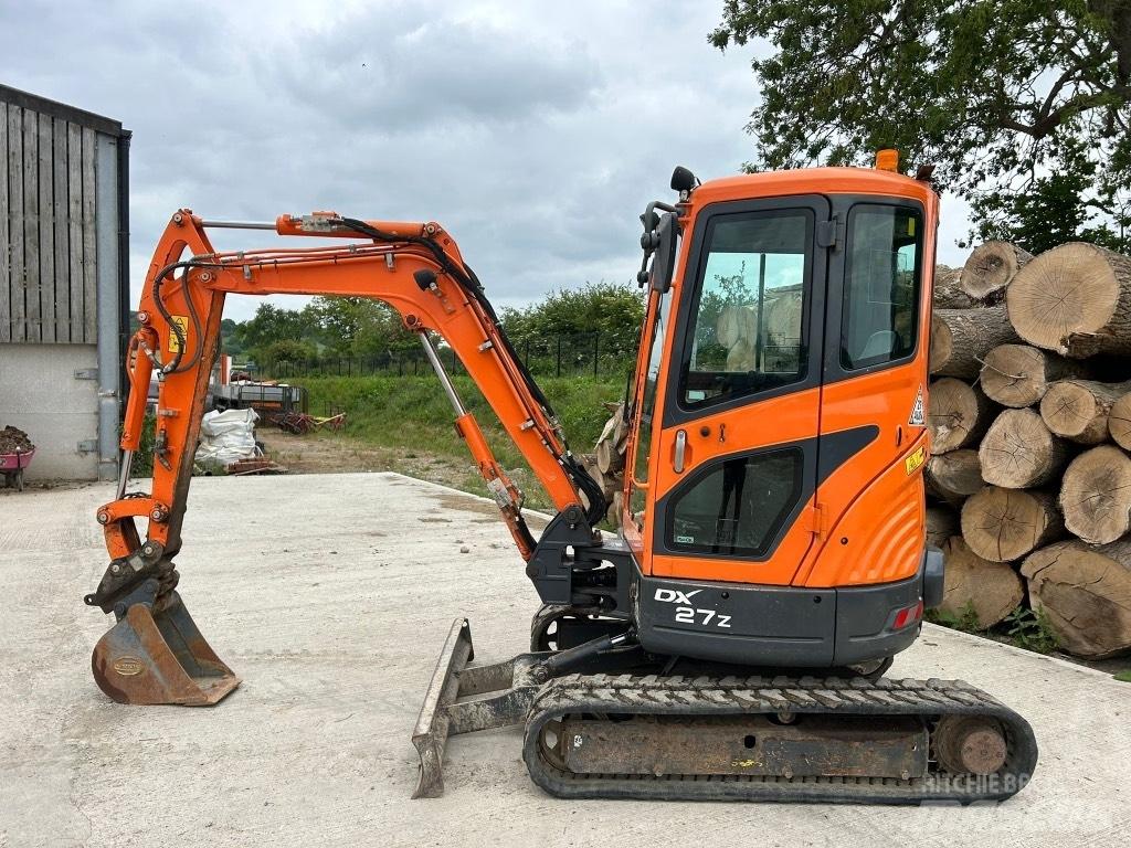 Doosan DX 27 Z حفارات صغيرة أقل من 7 طن (حفارات صغيرة)