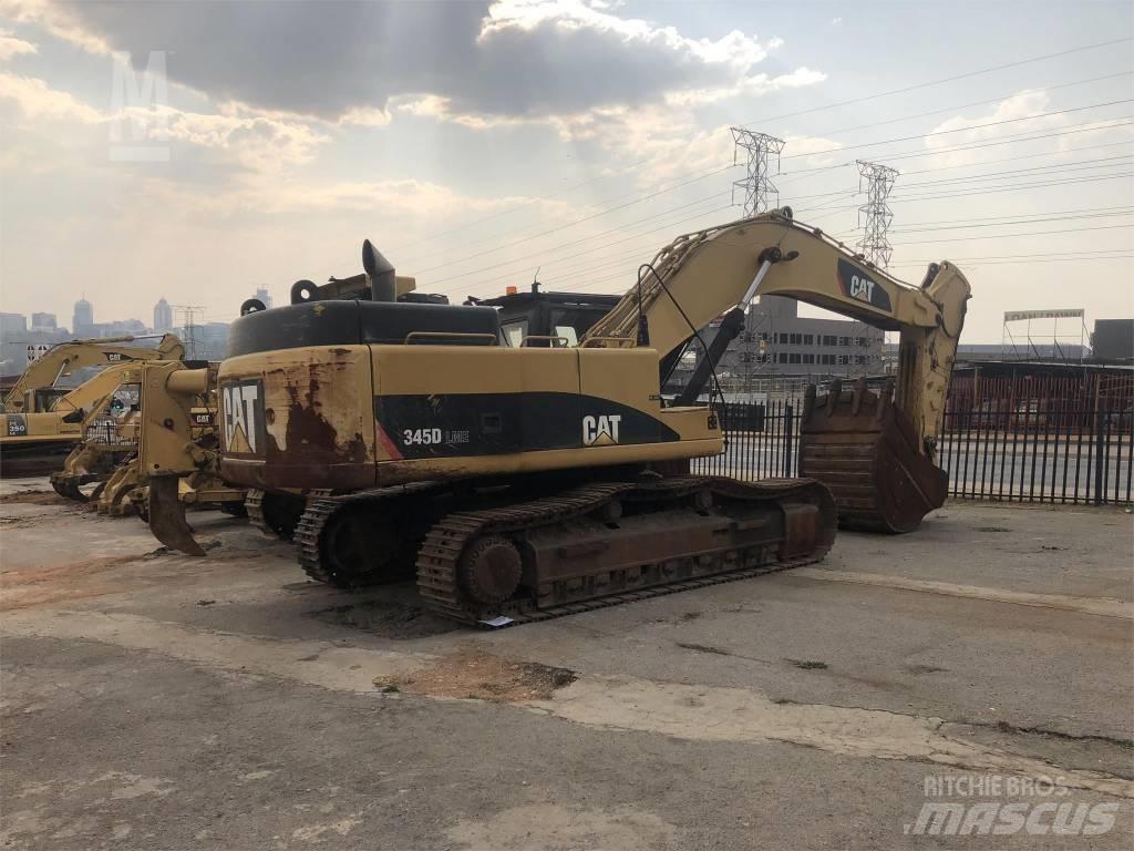 CAT 345 D L VG حفارات زحافة