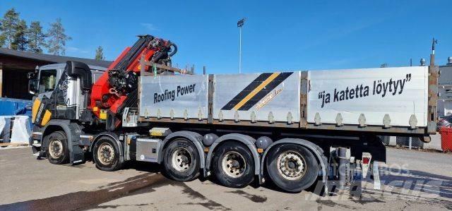 Scania G410 شاحنات الرافعات