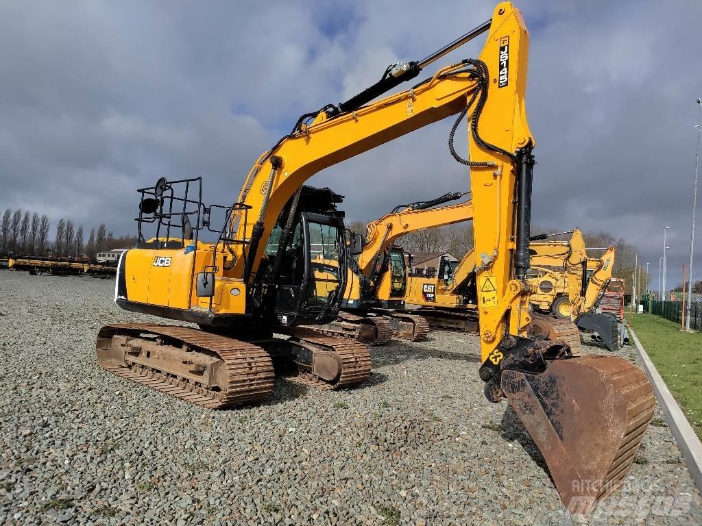 JCB JS 145 LC حفارات زحافة