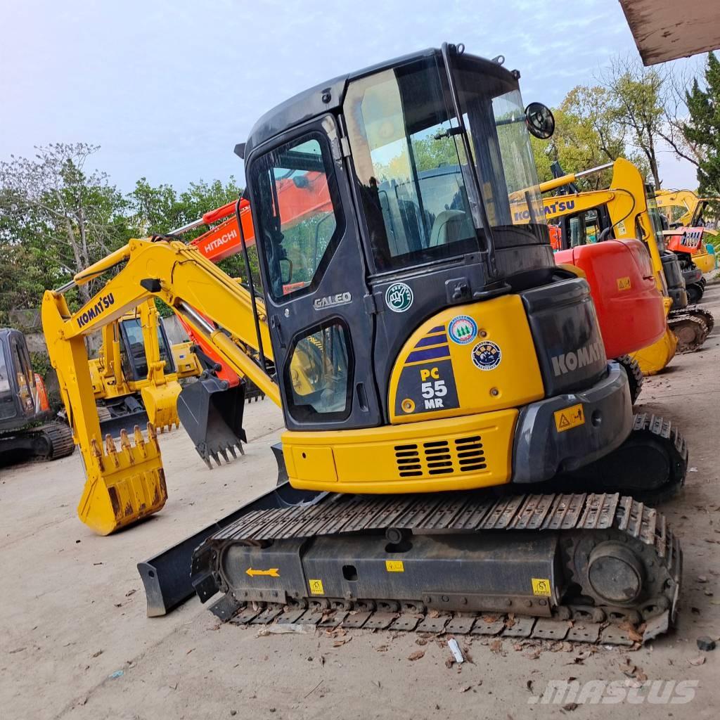 Komatsu PC 55 MR حفارات صغيرة أقل من 7 طن (حفارات صغيرة)
