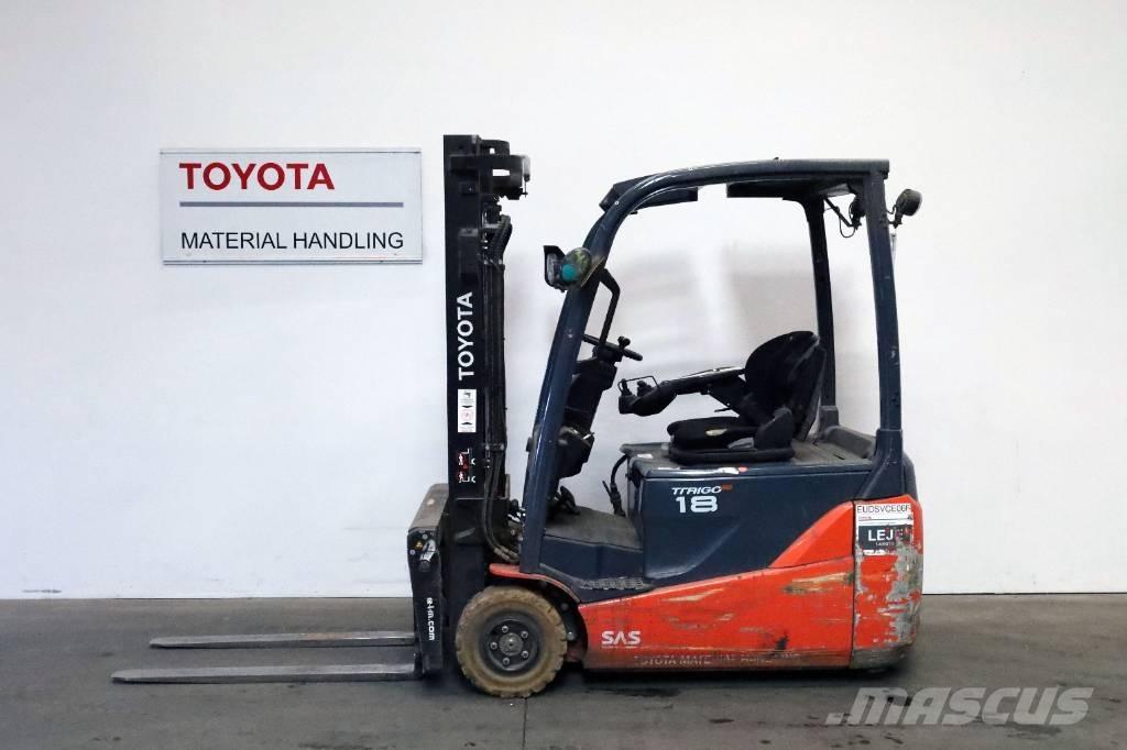 Toyota 8FBE18T شاحنات ذات رافعات شوكية تعمل بالكهرباء