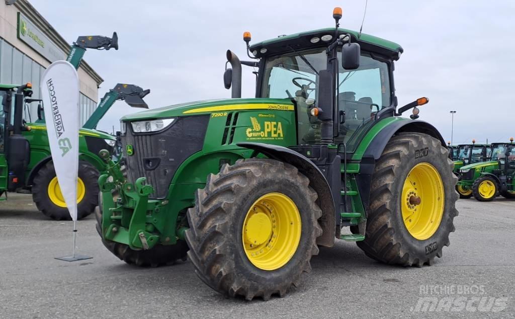 John Deere 7290 R الجرارات