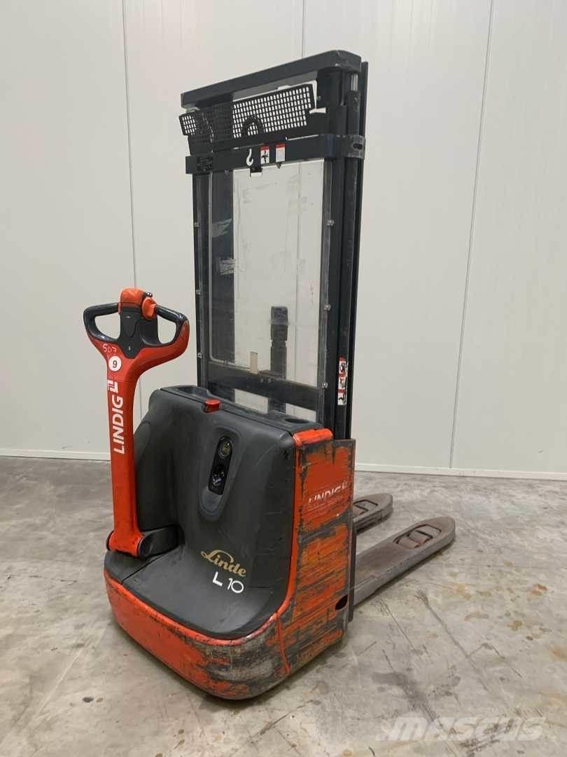 Linde L10 معدات التكديس الجوالة