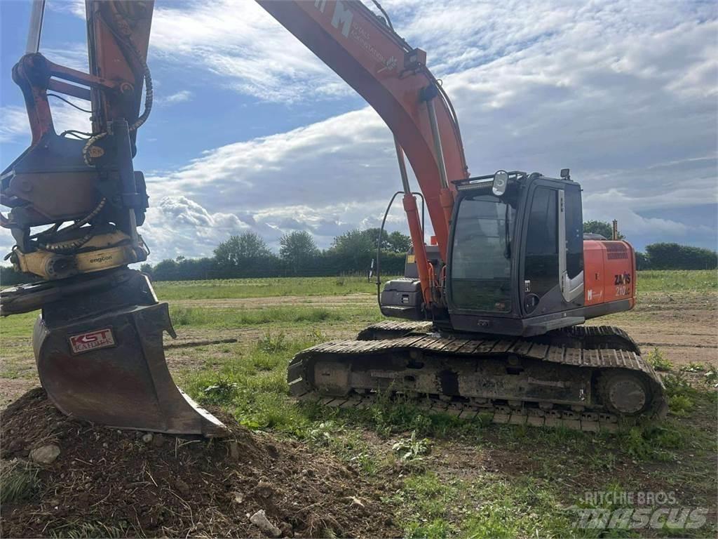 Hitachi ZX210 حفارات زحافة