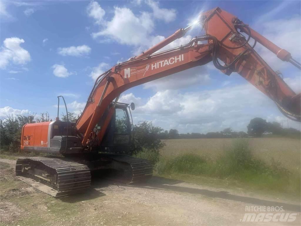 Hitachi ZX210 حفارات زحافة