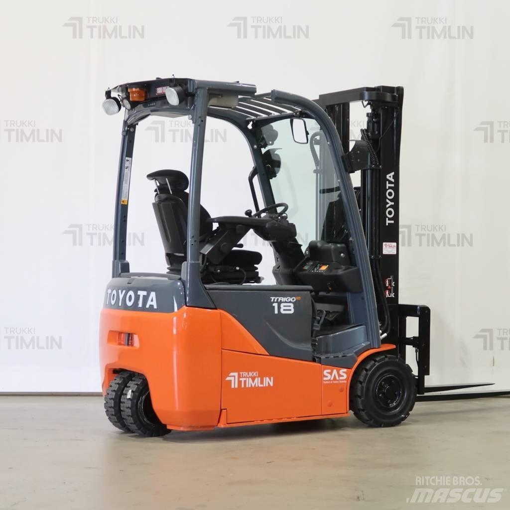 Toyota 8FBEK18T شاحنات ذات رافعات شوكية تعمل بالكهرباء