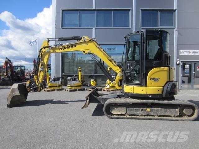 Yanmar Vio 57 حفارات صغيرة أقل من 7 طن (حفارات صغيرة)