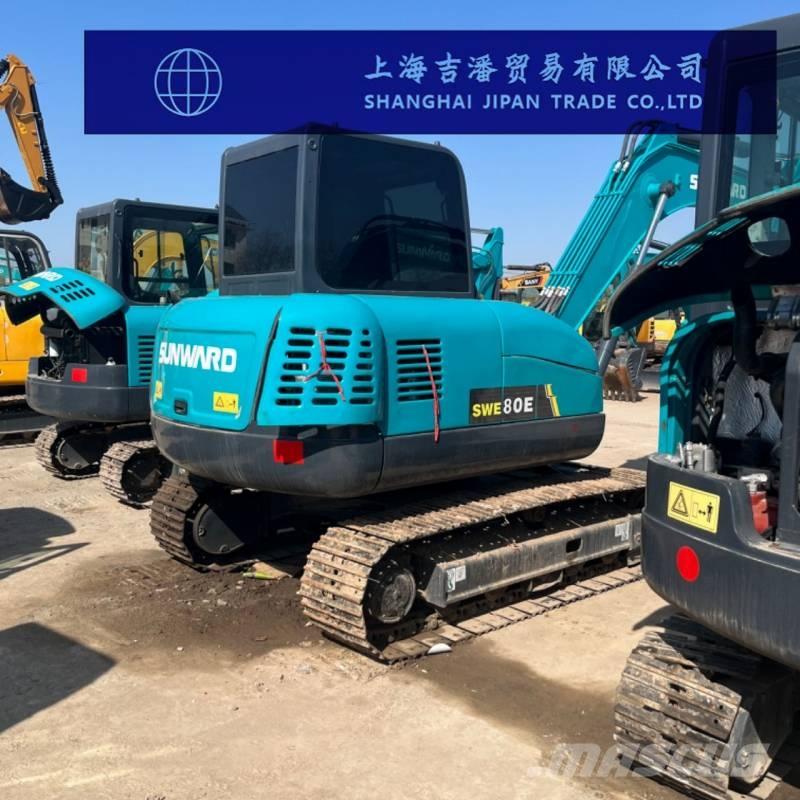 Sunward SWE 80 E حفارات زحافة