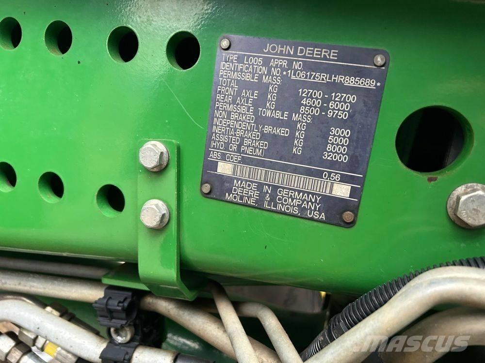 John Deere 6175 R الجرارات