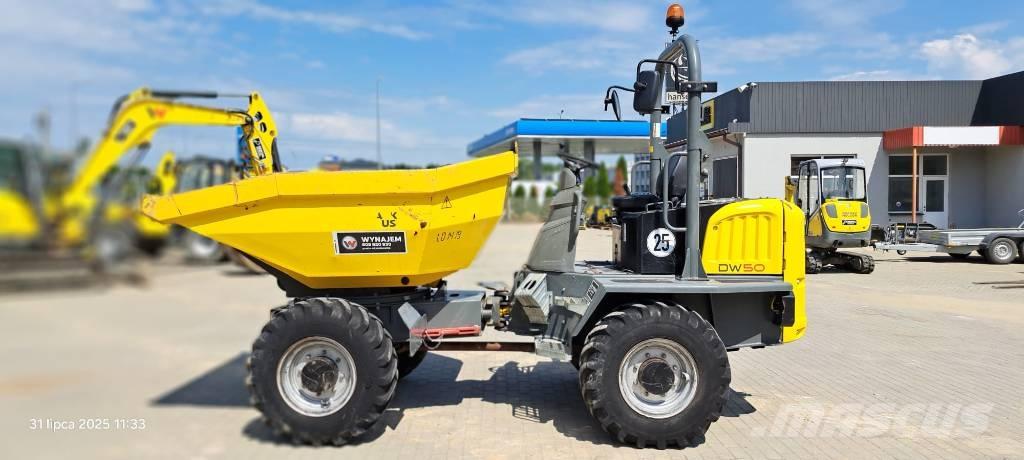 Wacker Neuson DW 50 عربات نقل قلابة للمواقع