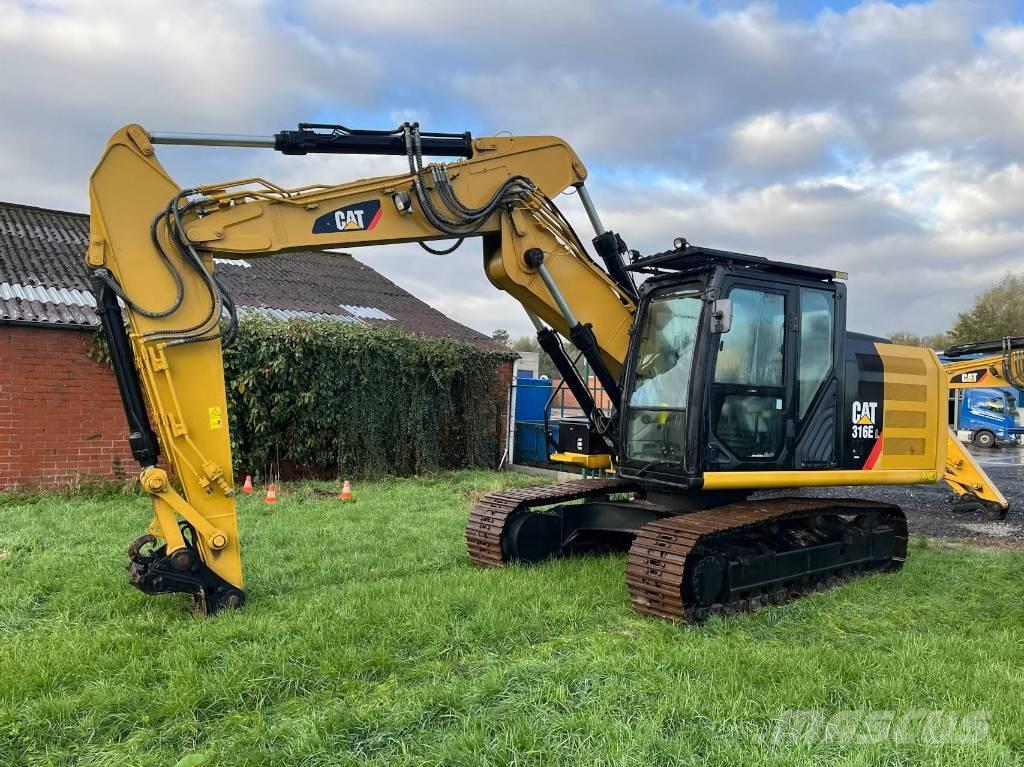 CAT 316 EL حفارات زحافة