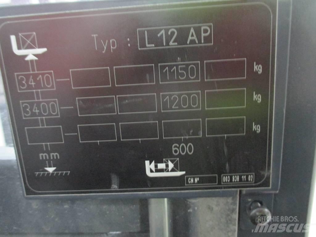 Linde L 12 AP شاحنات مناولة ذاتية الدفع