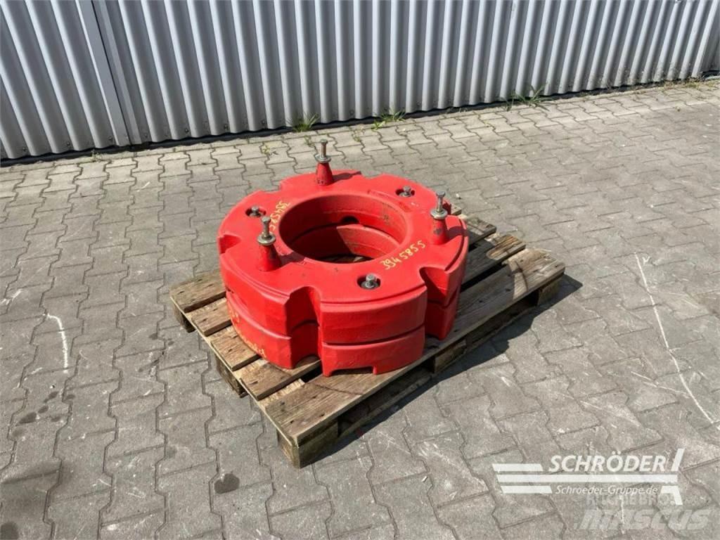 Fendt 2X 285 KG عجلات مزدوجة