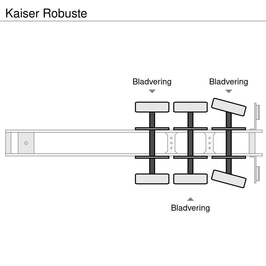 Kaiser Robuste نصف مقطورة مسطحة منخفضة