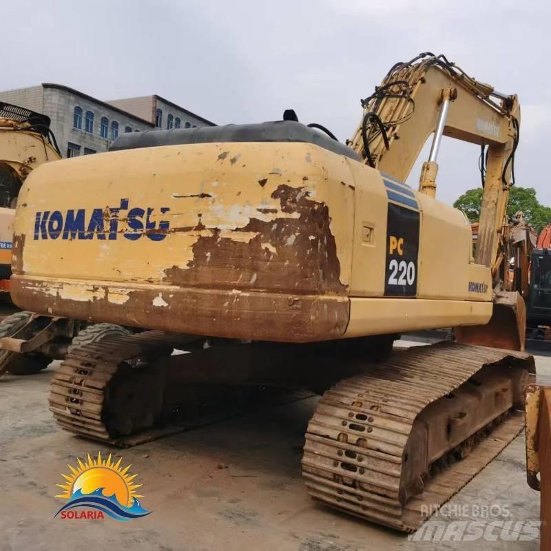Komatsu PC 220-7 حفارات زحافة
