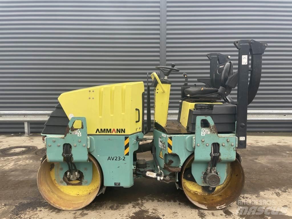 Ammann AV23-2 مداحل ثنائية الاسطوانة