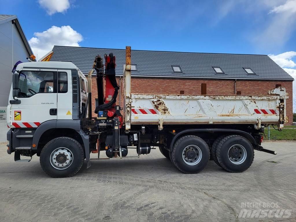 MAN TGA 26.310 شاحنات قلابة