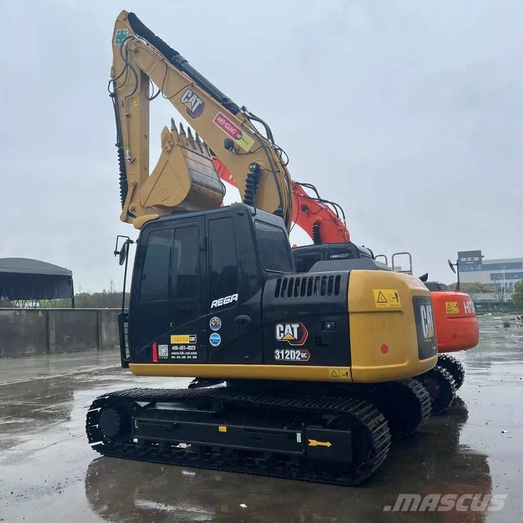 CAT 312 D L حفارات زحافة