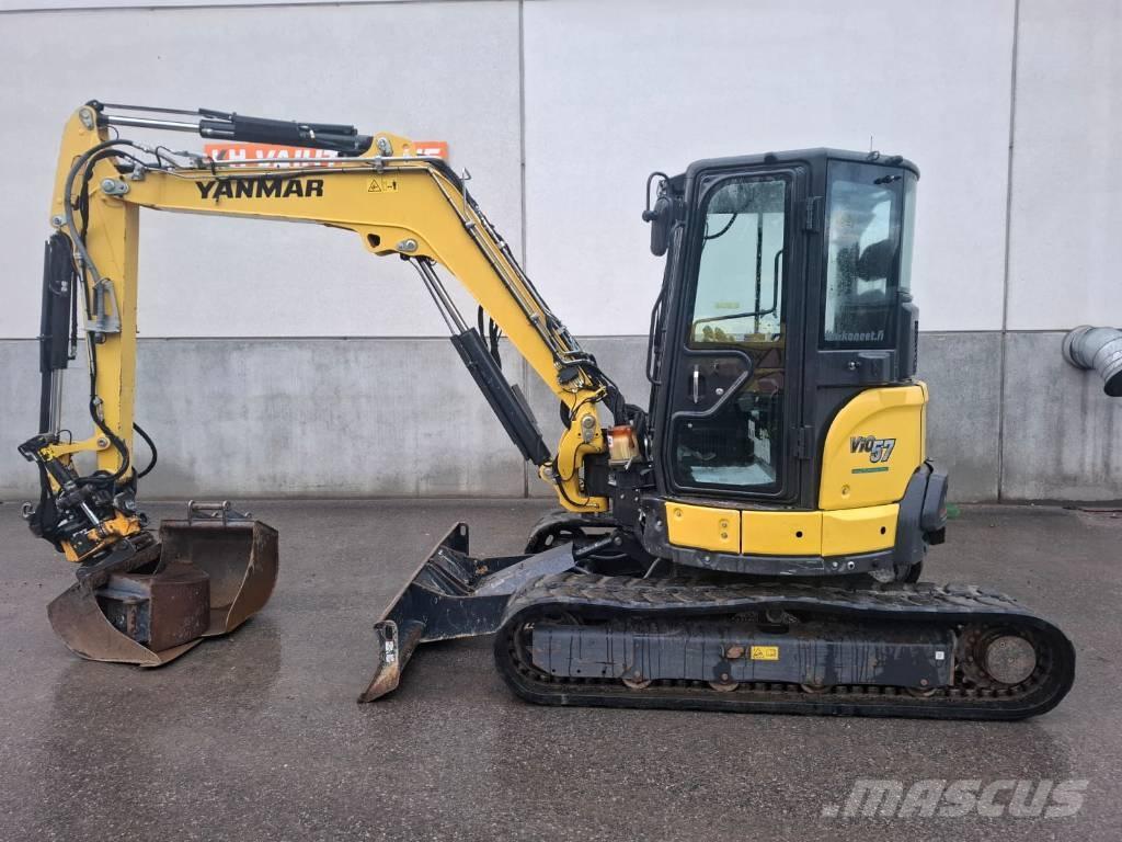 Yanmar Vio 57-6B حفارات صغيرة أقل من 7 طن (حفارات صغيرة)