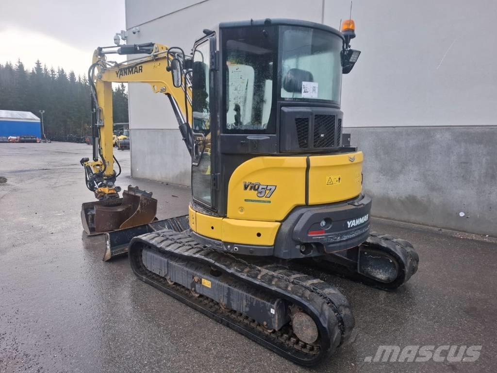 Yanmar Vio 57-6B حفارات صغيرة أقل من 7 طن (حفارات صغيرة)