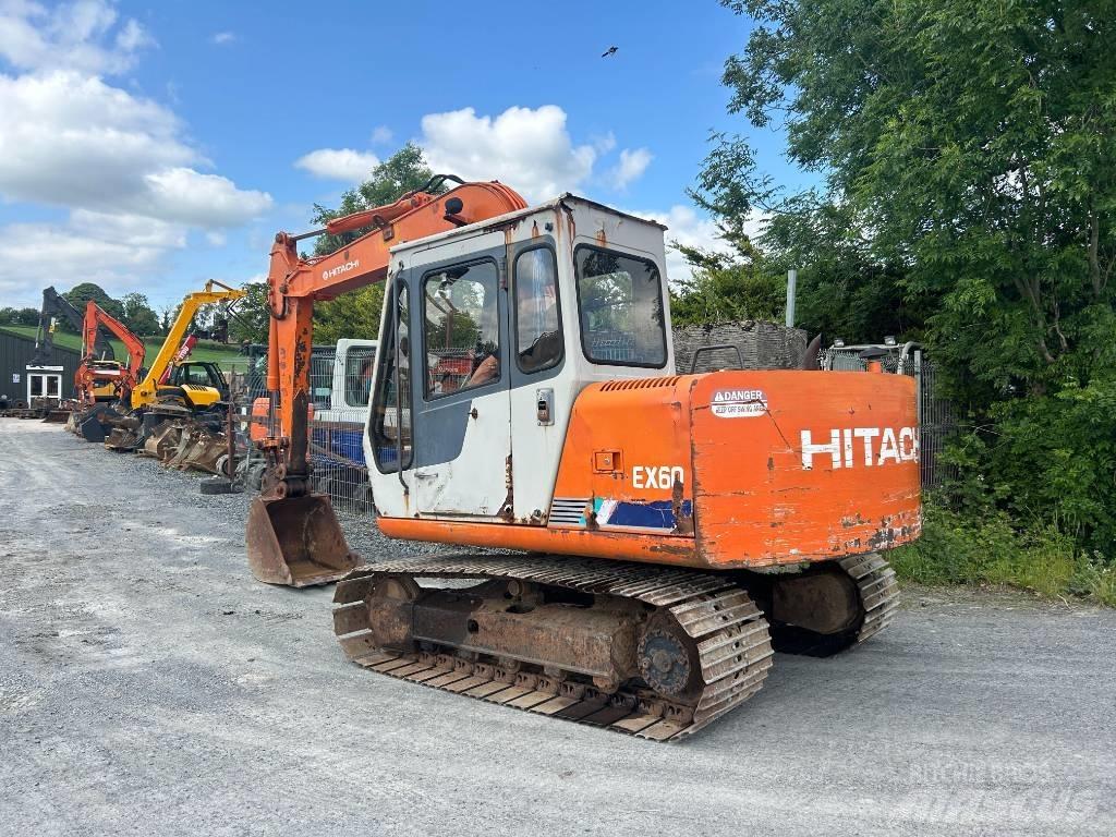 Hitachi EX 60-1 حفارات زحافة