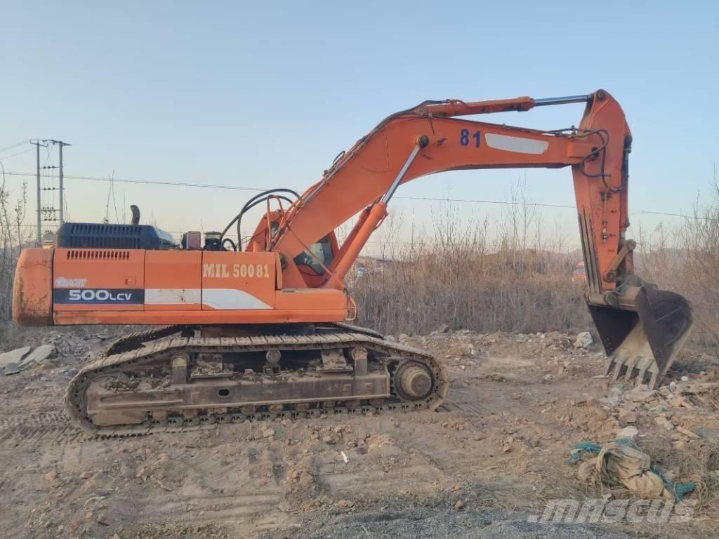 Doosan Solar500LC-V حفارات وسط 7 طن - 12 طن