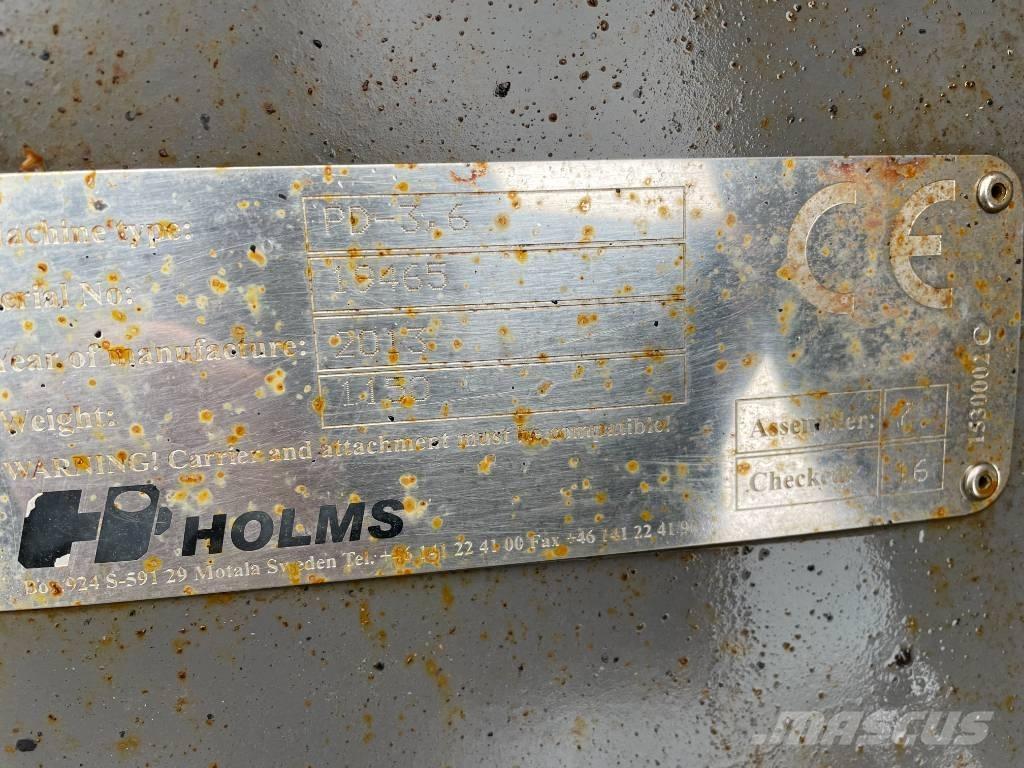 Holms PD 3,6 حراثات ونصول الجليد