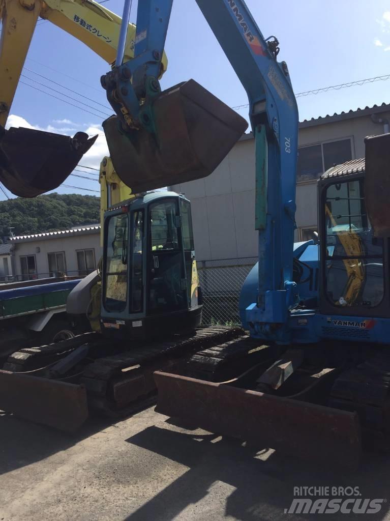 Yanmar Vio 70-2 حفارات وسط 7 طن - 12 طن
