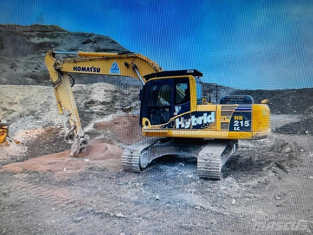 Komatsu HB 215 LC-1 حفارات زحافة