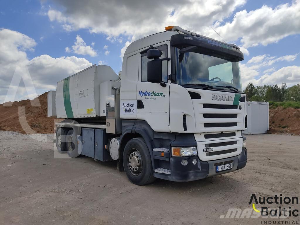 Scania R 480 شاحنات مزدوجة / خلخلة