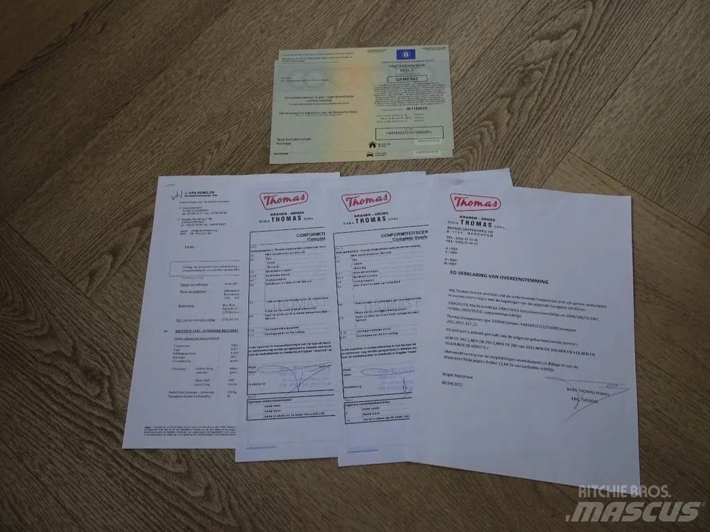 Thomas 150NW المنصات الهوائية المثبتة على مقطورة