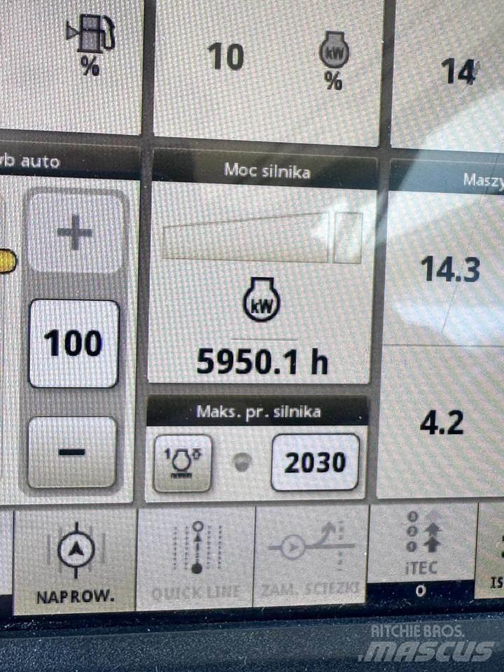 John Deere 6145R الجرارات