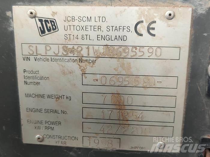 JCB JS70 حفارات وسط 7 طن - 12 طن