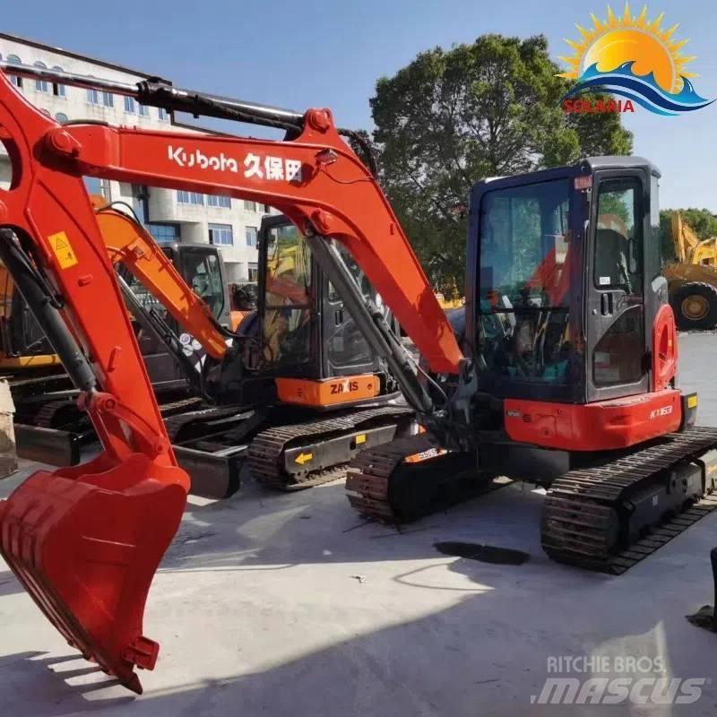 Kubota KX 163-5 حفارات صغيرة أقل من 7 طن (حفارات صغيرة)