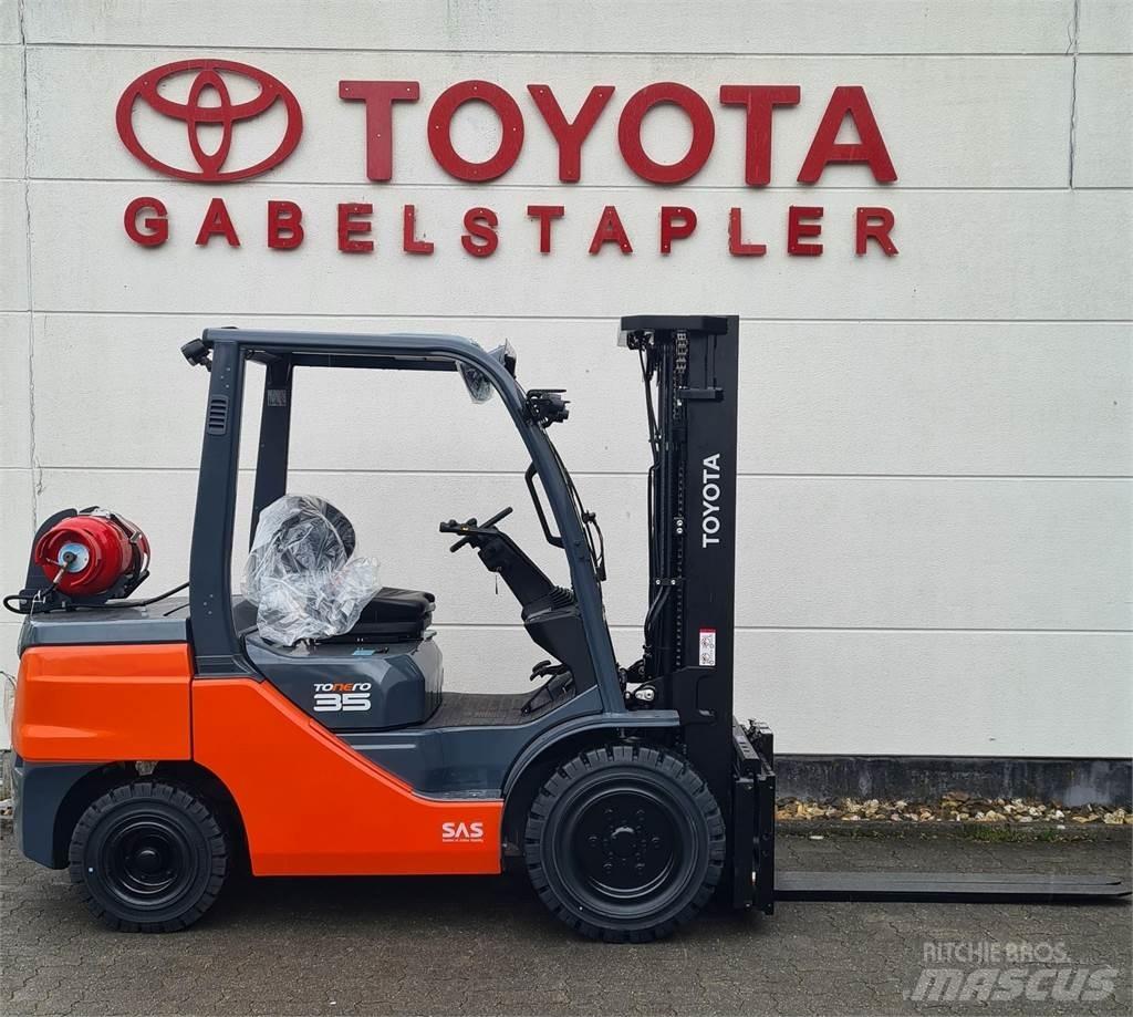Toyota 02-8FGJF35 شاحنات LPG