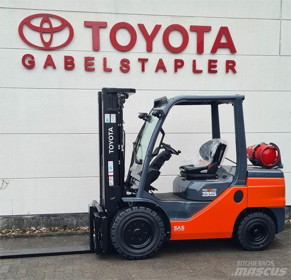Toyota 02-8FGJF35 شاحنات LPG