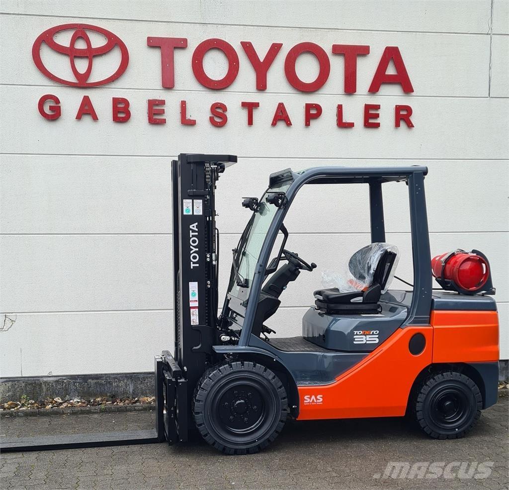 Toyota 02-8FGJF35 شاحنات LPG