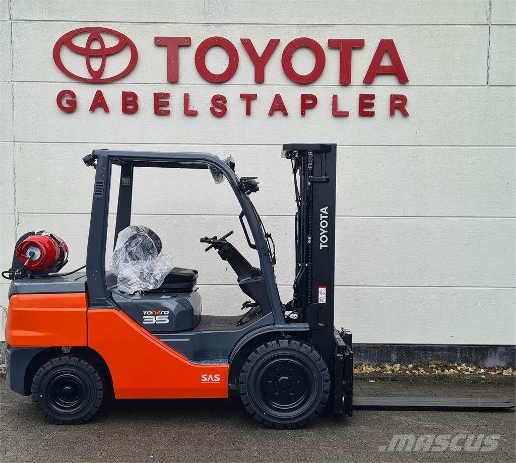 Toyota 02-8FGJF35 شاحنات LPG