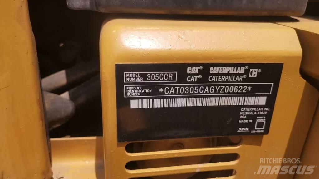 CAT 305 C CR حفارات صغيرة أقل من 7 طن (حفارات صغيرة)