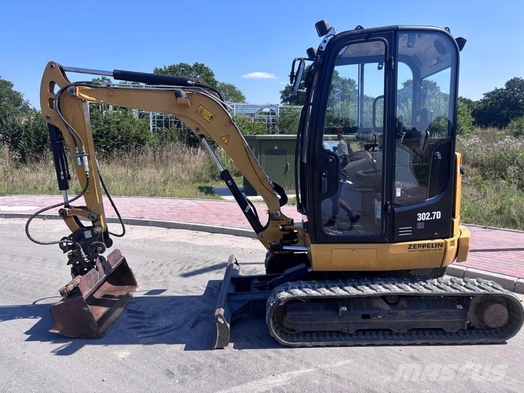 CAT 302.7D حفارات صغيرة أقل من 7 طن (حفارات صغيرة)